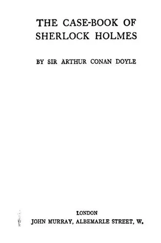 Portada de El archivo de Sherlock Holmes