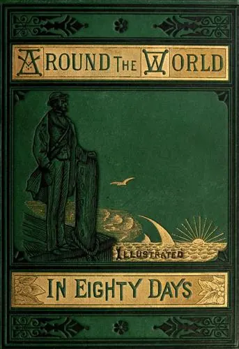 Capa de A Volta ao Mundo em Oitenta Dias