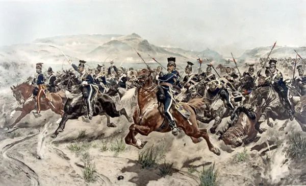 Capa de The Charge of the Light Brigade