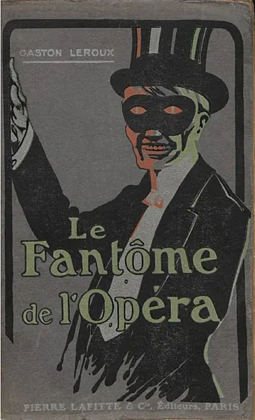 Portada de El fantasma de la ópera