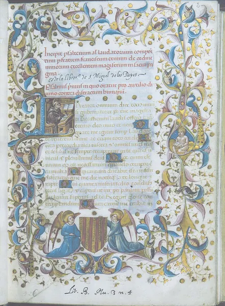 Portada de Psalterium alias Laudatorium