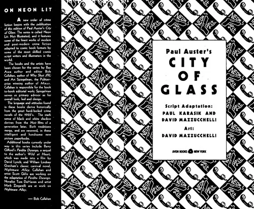 Capa de City of Glass