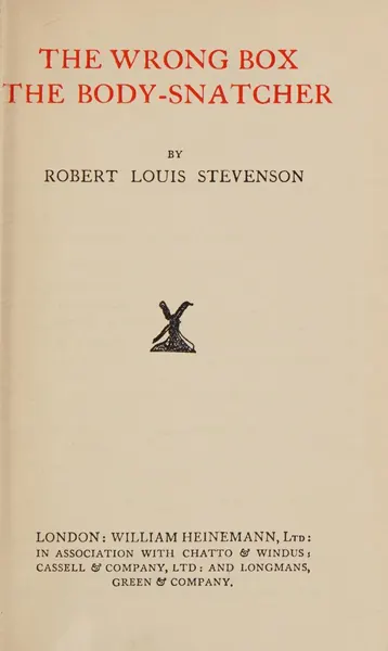 Capa de The Body Snatcher