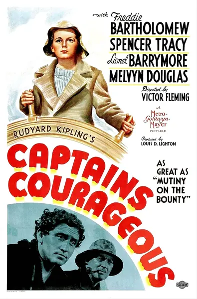 Capa de Captains Courageous
