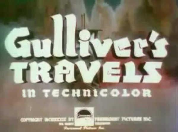 Portada de Gulliver's Travels (película de 1939)