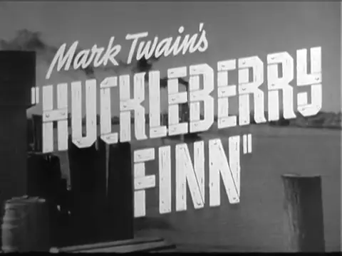 Capa de The Adventures of Huckleberry Finn