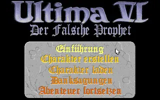 Portada de Ultima VI: The False Prophet