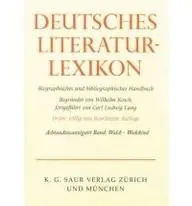 Portada de Deutsches Literatur-Lexikon