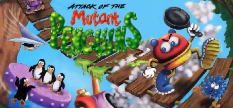 Portada de Attack of the Mutant Penguins
