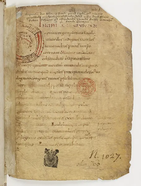 Portada de Martirologio de Usuardo