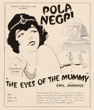 Portada de Los ojos de la momia