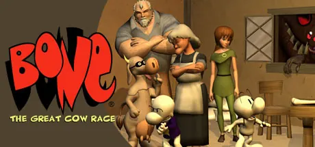 Capa de Bone: The Great Cow Race