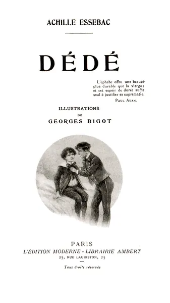 Cover of Dédé
