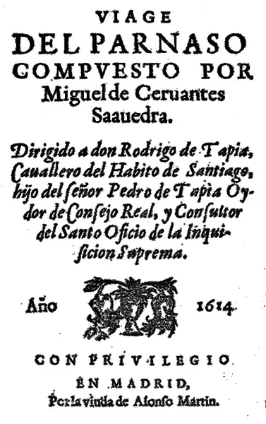 Capa de Viaje al Parnaso