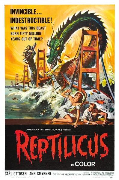 Portada de Reptilicus