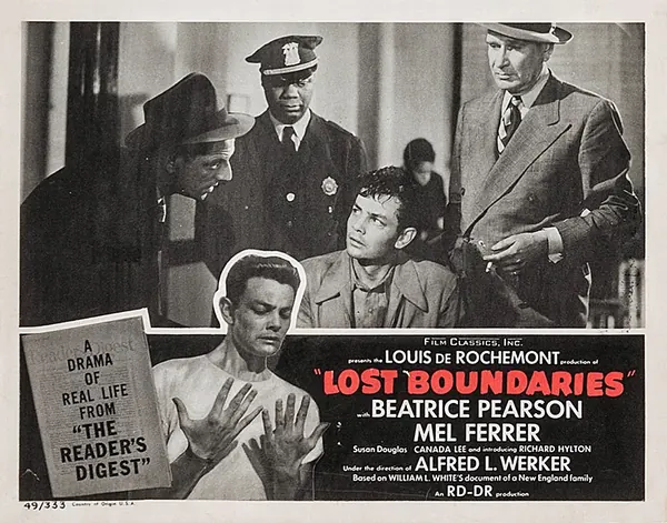 Portada de Lost Boundaries