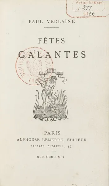 Capa de Fêtes galantes