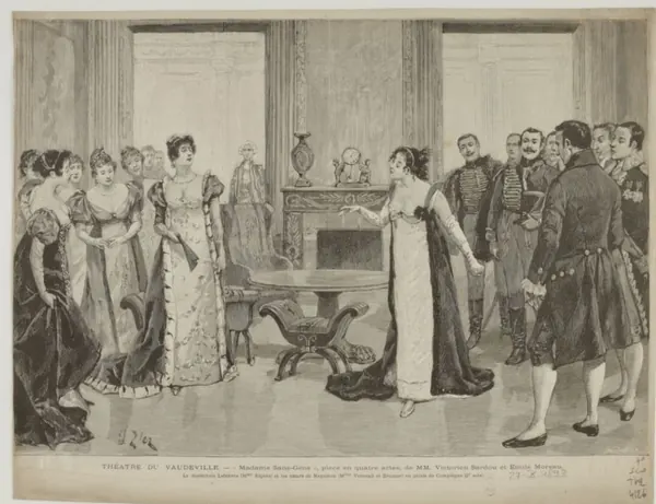 Capa de Madame Sans-Gêne (play)