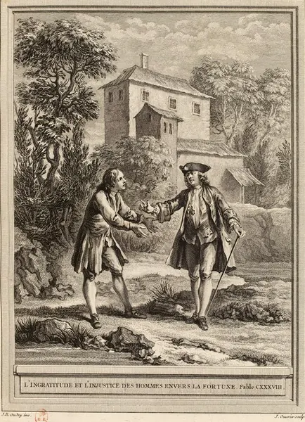 Capa de L'Ingratitude et l'injustice des Hommes envers la Fortune