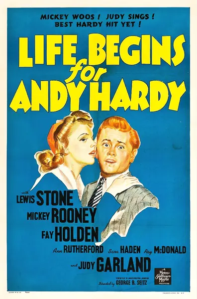 Capa de Life Begins for Andy Hardy