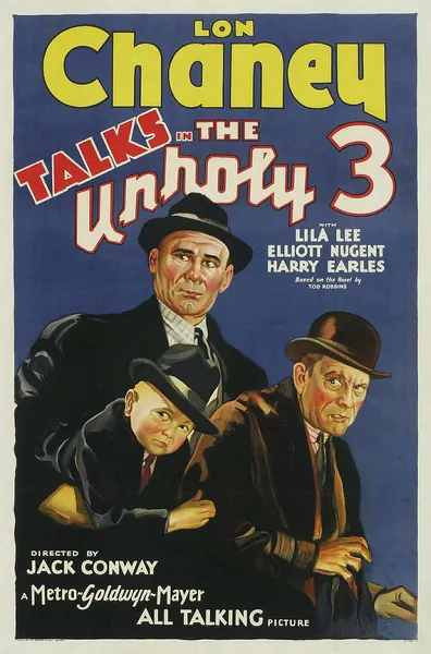 Portada de The Unholy Three (película de 1930)