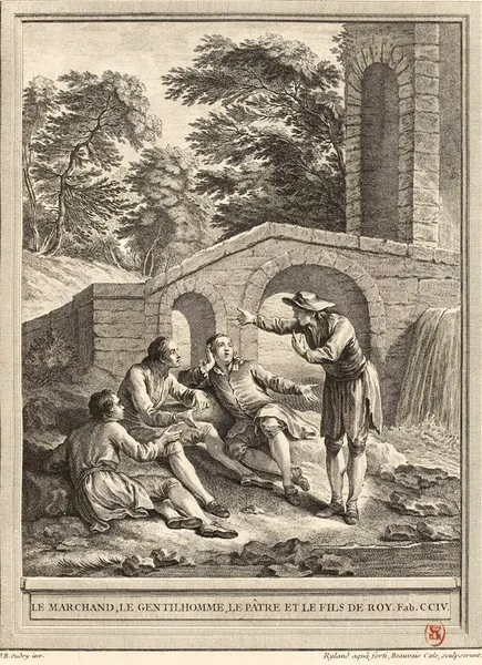 Portada de Le Marchand, le Gentilhomme, le Pâtre et le Fils de Roi