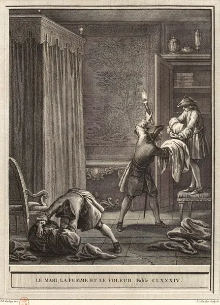 Capa de Le Mari, la Femme et le Voleur