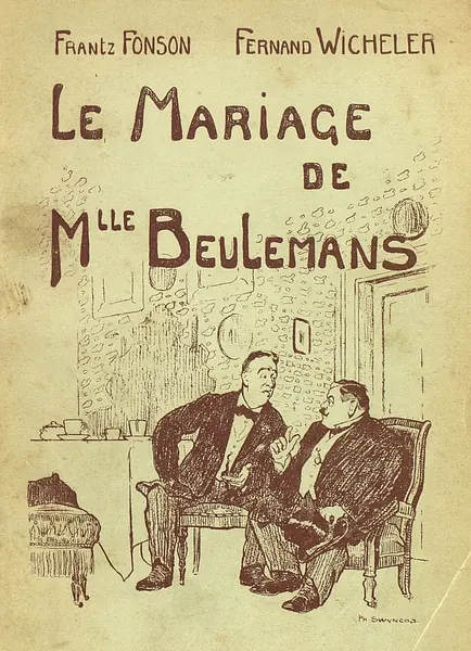 Portada de Le Mariage de mademoiselle Beulemans