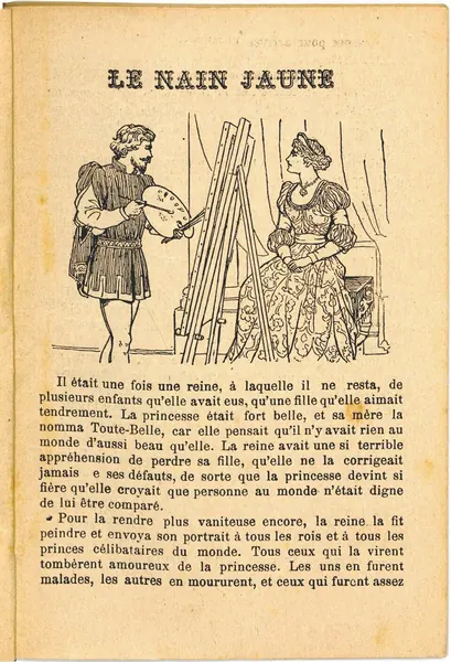 Capa de Le Nain jaune