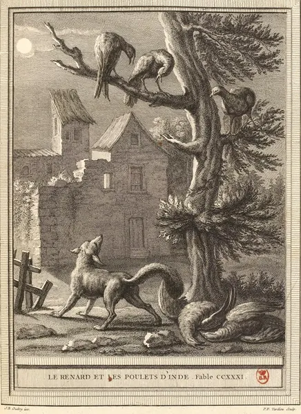 Capa de Le Renard et les Poulets d'Inde