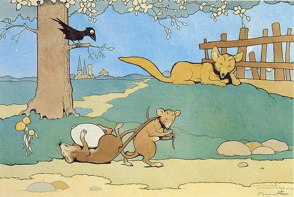 Portada de Les Deux Rats, le Renard et l'Œuf