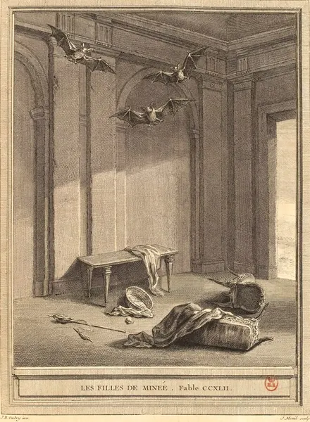 Capa de Les Filles de Minée