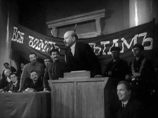 Capa de Lenin in October