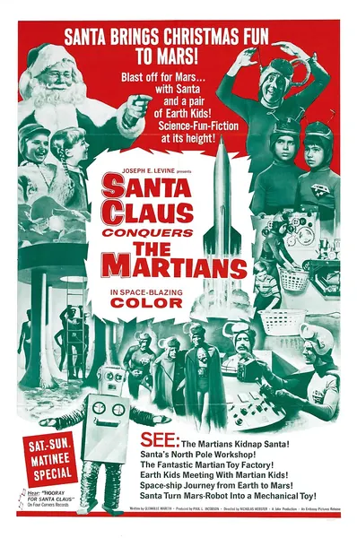 Portada de Santa Claus Conquers the Martians
