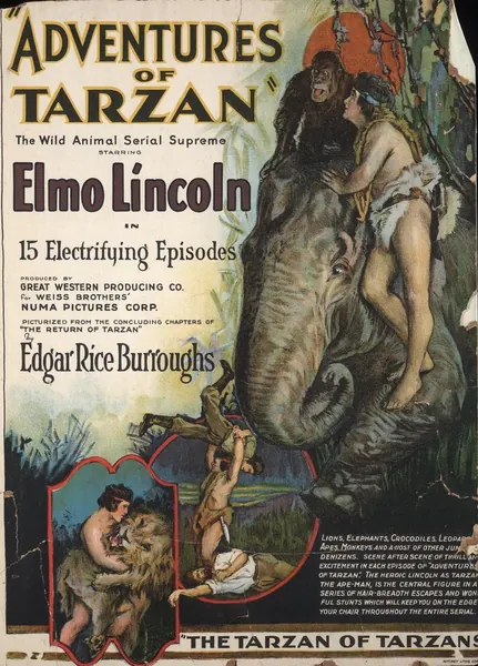 Portada de The Adventures of Tarzan