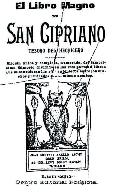 Portada de Libro de San Cipriano