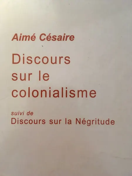 Portada de Discurso sobre el colonialismo