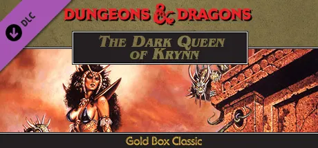 Capa de The Dark Queen of Krynn