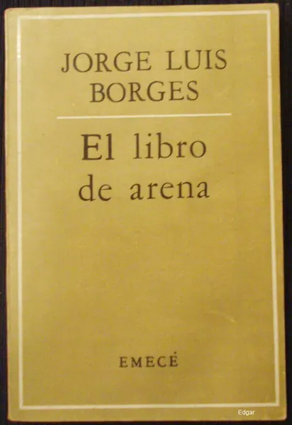 Capa de The Book of Sand