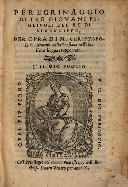Capa de The Three Princes of Serendip