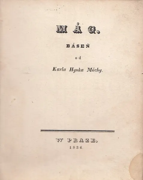 Portada de Máj