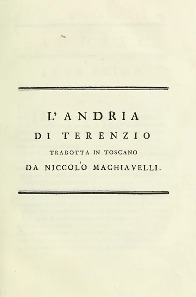 Portada de Andria