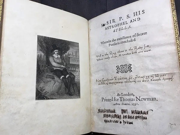 Capa de Astrophel and Stella