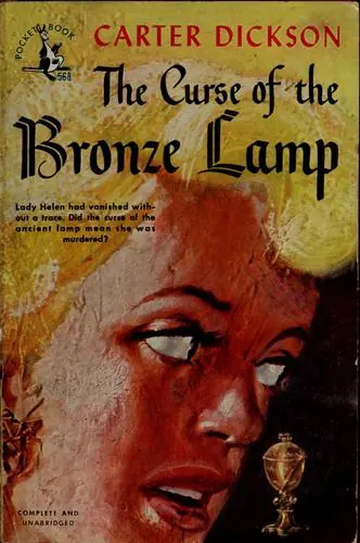 Portada de The Curse of the Bronze Lamp