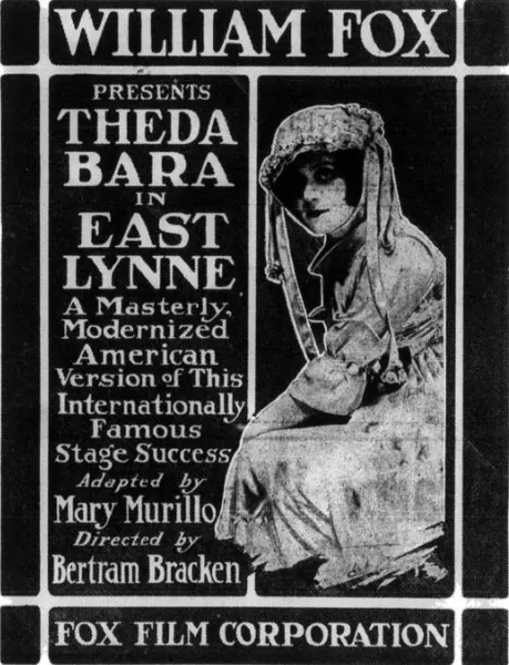 Capa de East Lynne (1916)