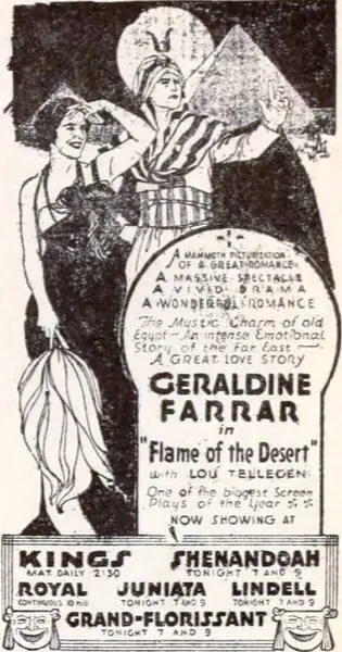 Portada de Flame of the Desert