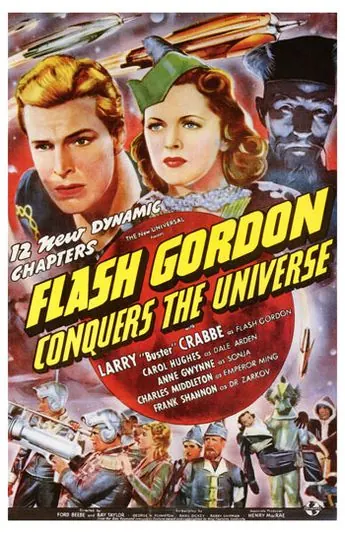 Capa de Flash Gordon Conquers the Universe