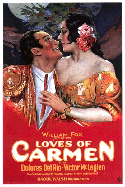 Capa de The Loves of Carmen