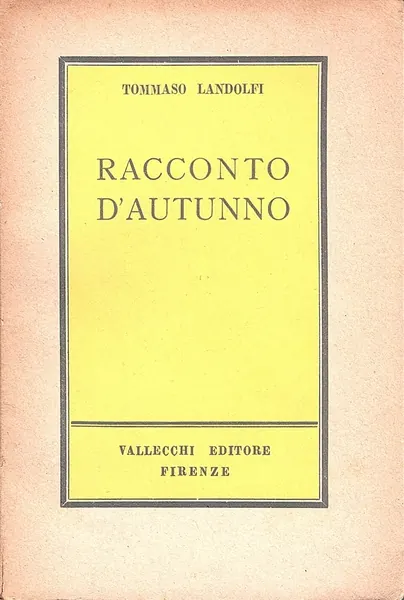 Capa de An Autumn Story