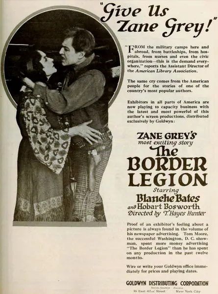 Portada de The Border Legion